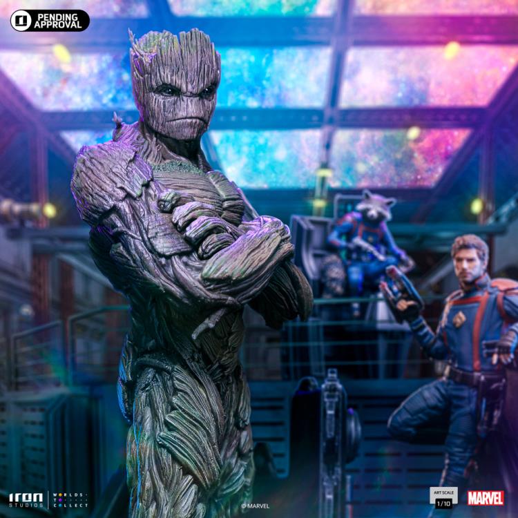 Pre-Order Iron Studios Marvel Guardians of the Galaxy 3 Groot Art Scale Statue